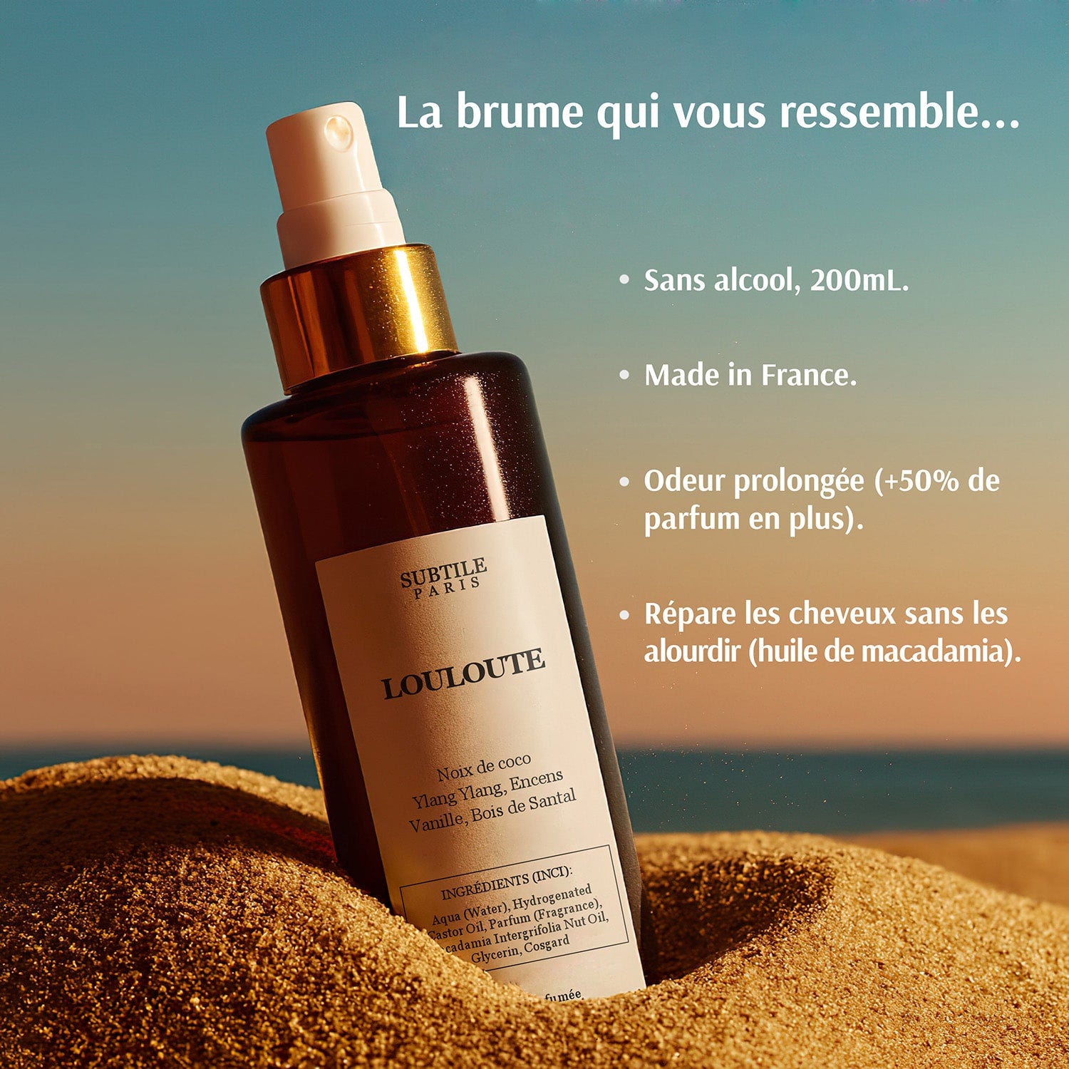 Brume personnalisée